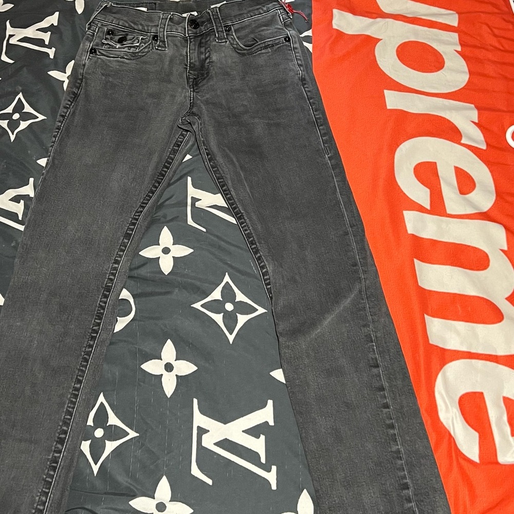 Mens black true religion jeans